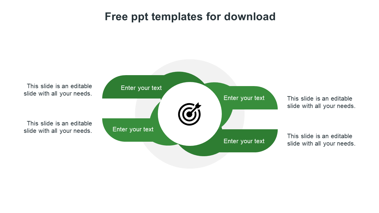 free ppt templates for download-green
